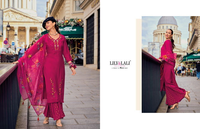 Riwaaz Vol 6 By Lily And Lali Designer Kurti With Bottom Dupatta Wholesale Price In Surat
